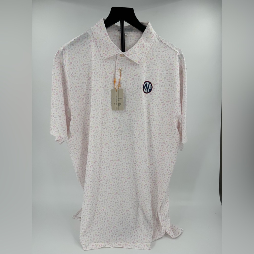 HDT! Peter Millar Utopia Burger Ole Miss SIP Polo! - XL - NWT - Picture 3 of 5